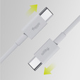 HOCO GH5 kabel USB-C do Lightning PD 20W – smyczka 0,22 m, niebieski