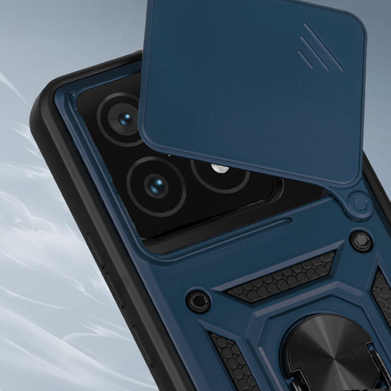 Etui pancerne CamShield Slide z osłoną aparatu i ringiem do Xiaomi 15T