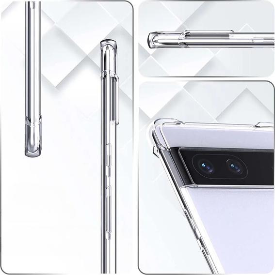 Etui do Google Pixel 8A, Dropproof, przezroczyste