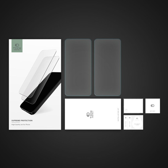 2x Szkło Tech-Protect Supreme do Xiaomi Redmi Note 13 / Redmi Note 13 Pro 4G/5G, Przezroczyste
