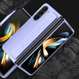 Etui do Samsung Galaxy Z Fold5 5G, z rączką, fioletowe