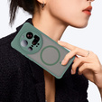 Etui do Xiaomi 15 Ultra, do MagSafe, ERBORD Matt Case, zielone