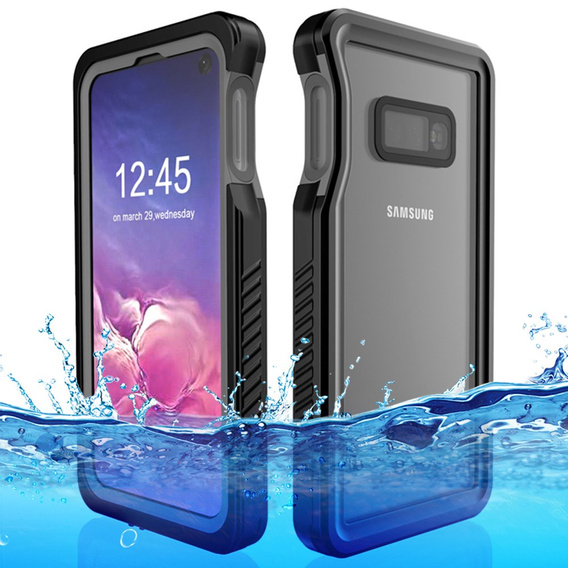 Etui Wodoodporne IP68 do Samsung Galaxy S10e, czarne