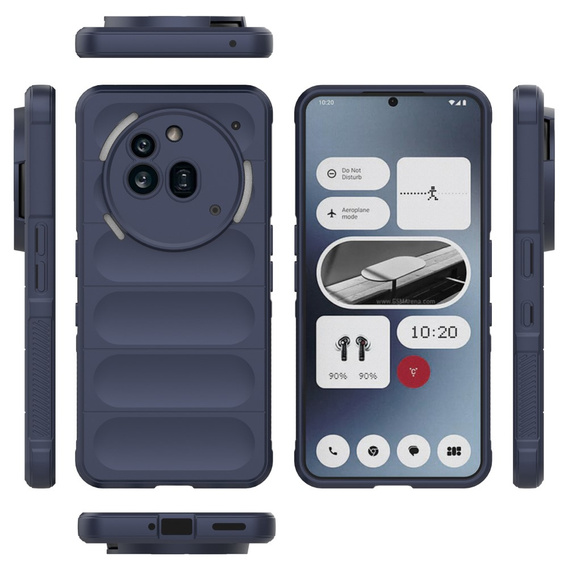 Etui do Nothing Phone 3A Pro, Gaming Shockproof, granatowe