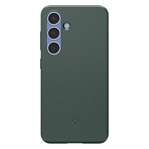 Etui Spigen do Samsung Galaxy S25, Thin Fit Mag, zielone + Szkło hartowane 9H