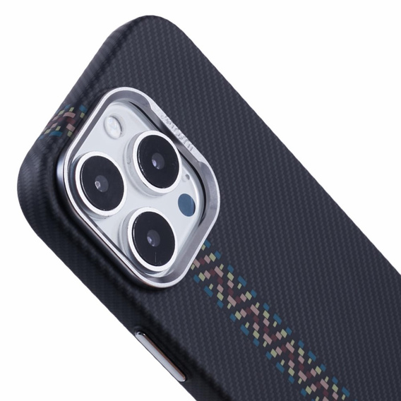 Etui do iPhone 14 Pro Max, Carbon Fiber MagSafe, czarne