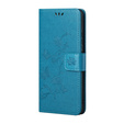 Etui z klapką do Xiaomi Redmi Note 10 5G / Poco M3 Pro 4G/5G, Butterfly, niebieskie
