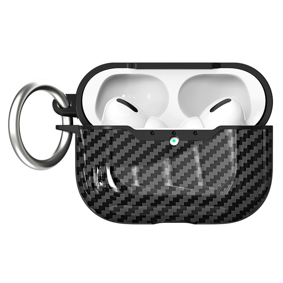 Etui TPU z fakturą włókna węglowego do AirPods Pro 3