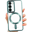 Etui do Samsung Galaxy S23, Electro MagSafe, zielone + Szkło na ekran