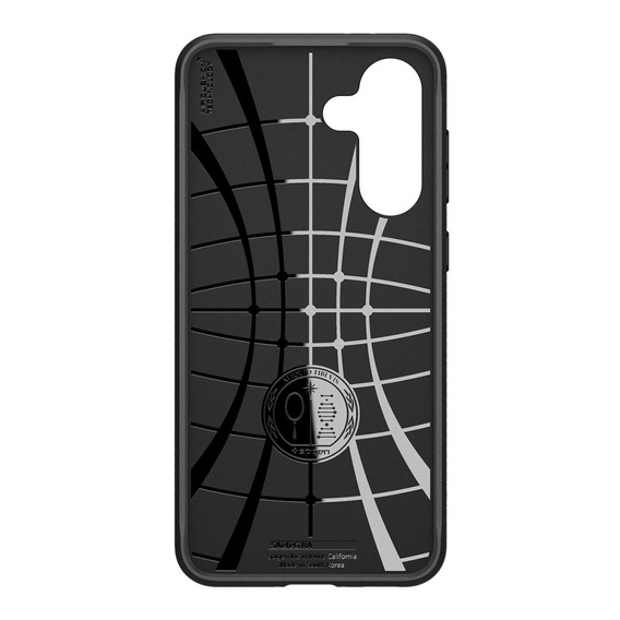 Etui Spigen do Samsung Galaxy A56 5G, Rugged Armor, czarne + Szkło Hartowane 9H