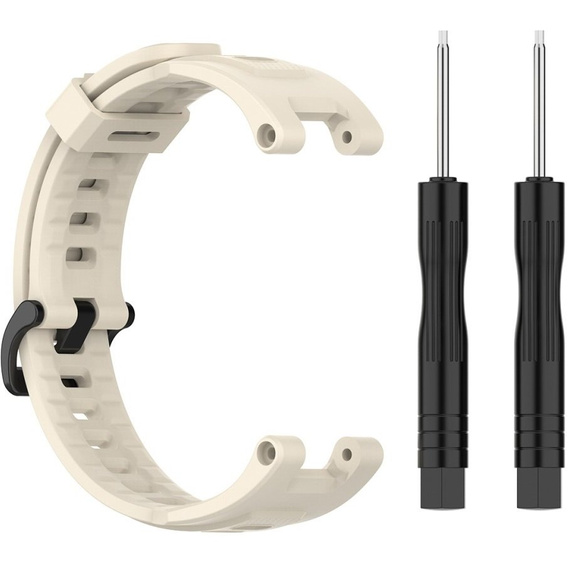 Pasek Silikonowy do Amazfit T-Rex/T-Rex PRO, Beżowy