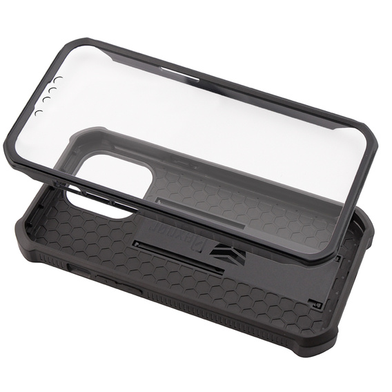 Etui pancerne do iPhone 13 Pro, Dexnor Full Body, czarne