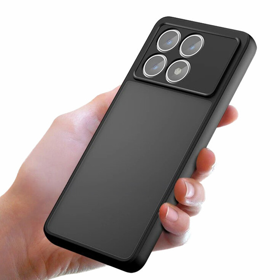 Etui do Xiaomi Poco F6 Pro, Fusion Hybrid, czarne