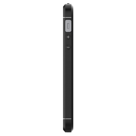 Etui Spigen do iPhone 5 5S SE, Rugged Armor, czarne