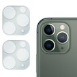 2x Szkło hartowane na aparat ERBORD do iPhone 11 Pro, przezroczyste