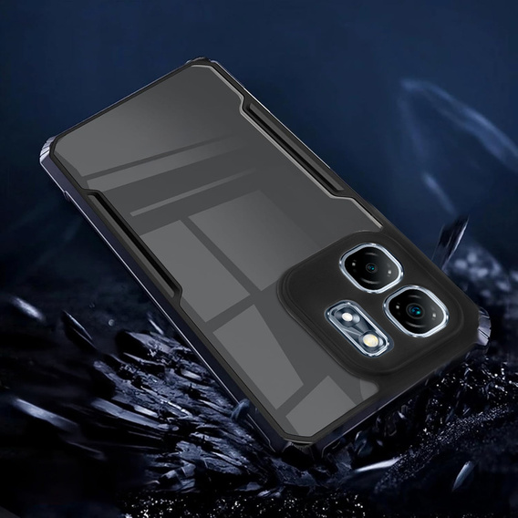 Etui do Infinix Hot 50i 4G, AntiDrop Hybrid, czarne