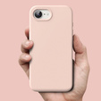 Etui Ringke do iPhone 16E, Silicone MagSafe, Różowe + Szkło Hartowane 9H