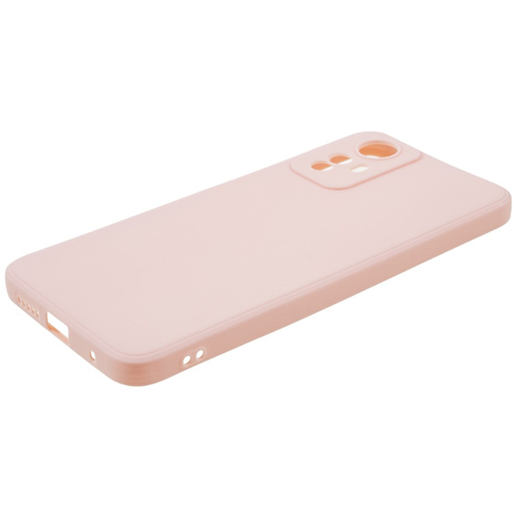 Etui do Xiaomi Redmi Note 12S, Silicone Lite, różowe