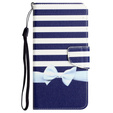 Etui z klapką do Xiaomi Redmi 13C / Poco C65, Wallet, Bowknot niebieskie