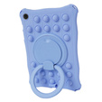 Etui dla dzieci do Samsung Galaxy Tab A9+, Bubble, Fioletowe