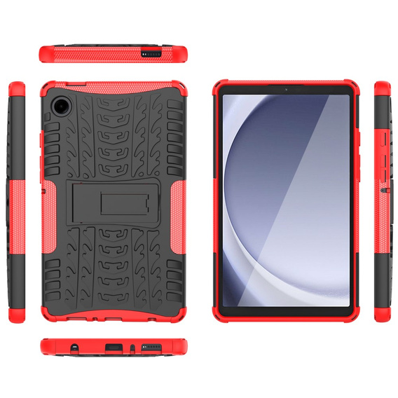 Etui do Samsung Galaxy Tab A9, Tire Armor, czerwone