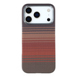 Etui do iPhone 17 Pro, Aramid Fiber, do MagSafe, cienkie i lekkie, żółte