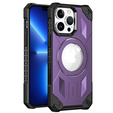 Etui do iPhone 13 Pro, Heavy Duty MagSafe, fioletowe