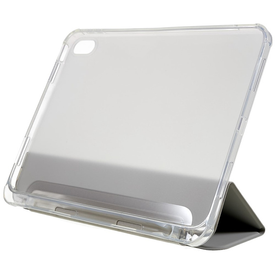 Etui do iPad 11" 2025 A16 (11 gen.) / iPad 10.9" 2022 (10 gen.), Pencil Hybrid, z miejscem na rysik, szare