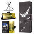 Etui z klapką do Xiaomi Redmi Note 13 5G, Wallet, Don't Touch My Phone czarne