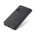 Etui CASEME do Samsung Galaxy S22 5G, Leather Wallet Case, czarne
