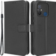 Etui z klapką do Xiaomi Redmi 12C, Wallet, Smart Magnet, czarne