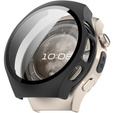 2w1 Etui z twardą ramką i szkłem hartowanym do Huawei Watch 5 42mm - matowe czarne