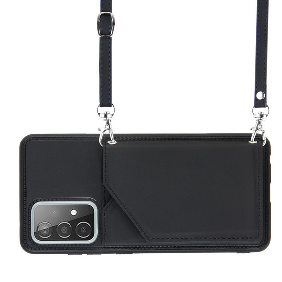 Etui Card Strap do Samsung Galaxy A52 / A52s - Black