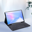 Etui z klawiaturą Bluetooth do Samsung Galaxy Tab S10 FE+ Plus, Dux Ducis TK Series – czarny