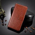 Etui z klapką do Infinix Note 12 2023, Wallet, brązowe