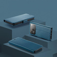 Etui portfelowe Glossy Litchi z klapką do iPhone 17 Pro Max