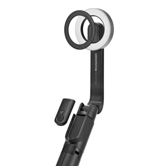 Spigen S580W MagSafe Bluetooth Kijek Selfie Stick Tripod, czarny