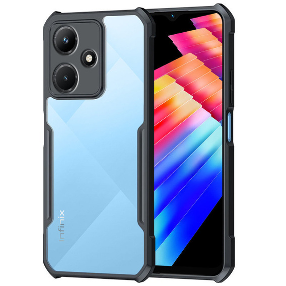 Etui do Infinix Hot 30i, AntiDrop Hybrid, czarne