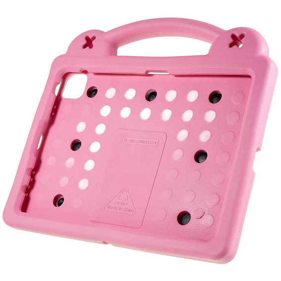 Etui do iPad Air 11" 2025/2024 (7/6 gen.), Cute Patterns, z podstawką, różowe