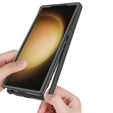 Etui do Samsung Galaxy S24 Ultra, Shockproof, z folią, czarne