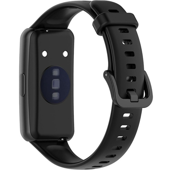 Pasek Silikonowy do Huawei Band 7, Czarny