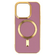 Etui Magnetyczne do Magsafe do iPhone 14 Pro Max, Fioletowy
