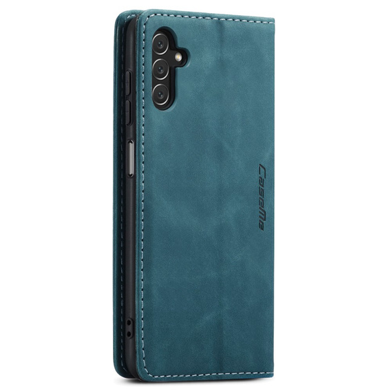 Etui CASEME do Samsung Galaxy A04S / A13 5G, Leather Wallet Case, zielone