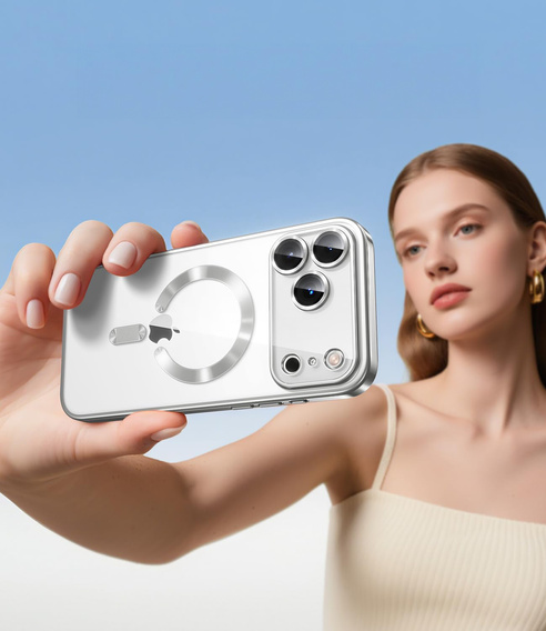 Etui magnetyczne z ochroną obiektywu do iPhone 17 Pro Max