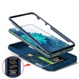 Etui pancerne do Samsung Galaxy S20 FE, CamShield Slide, niebieskie