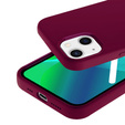 Etui do iPhone 14, Silicone Lite, czerwone