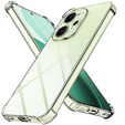 Etui do Oppo Reno 14, wzmocnione, z ochroną aparatu, przezroczyste