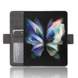 Etui z klapką do Samsung Galaxy Z Fold3 5G, Card Slot, czarne