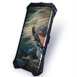 Etui pancerne do ZTE nubia Red Magic 10 Pro 5G, Aluminum Alloy, czarne