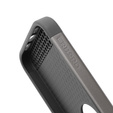 Etui do iPhone 15 Pro Max, ERBORD MagProtect Cam Slider do MagSafe, tytanowe szare + Szkło hartowane